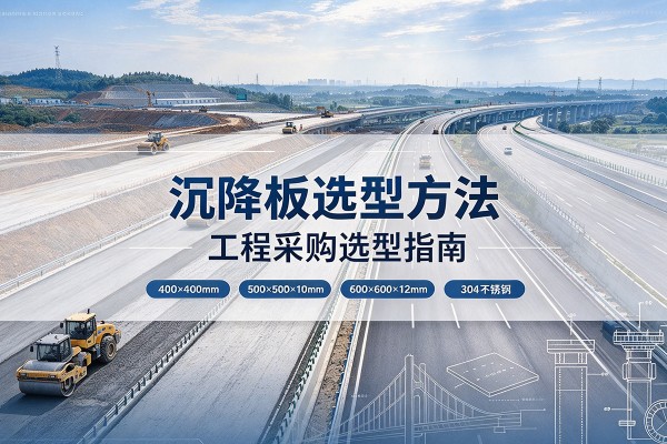 沈丘沉降板选择方法