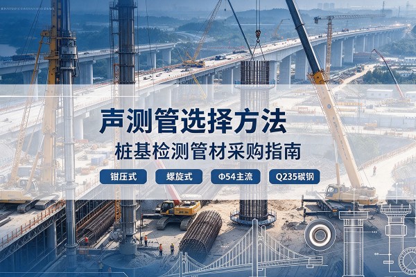 沈丘声测管选型标准