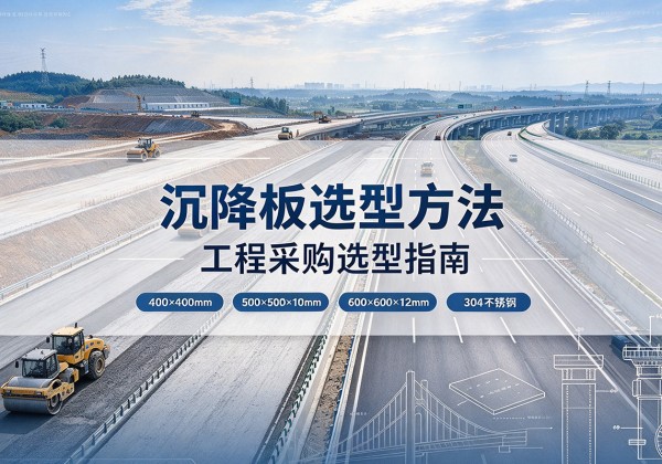 沈丘沉降板选择方法