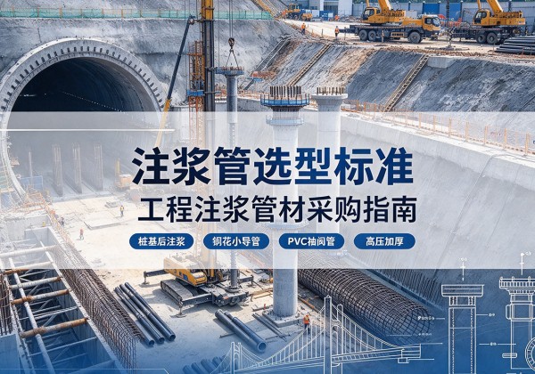 沈丘注浆管选型标准